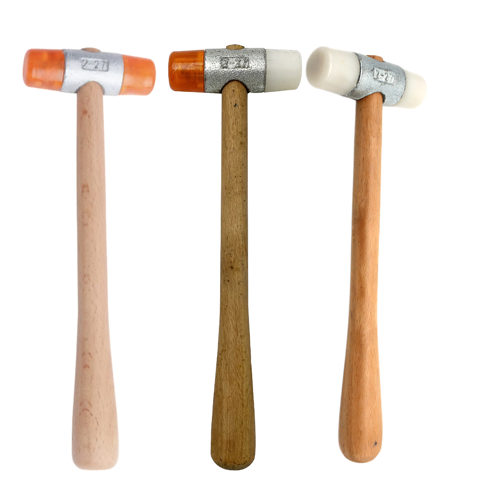 Leather Workbench - Double-Face NYLON Mallet ค้อนไม้ Handle เครื่องประดับ