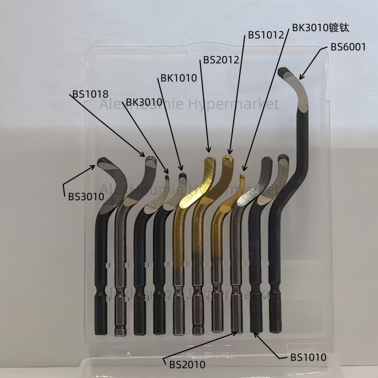 Swivel Knife Tool - 10PCS ความเร็วสูงใบมีดหมุนสําหรับระบบขัด BS1010 BS1012 BS1018 BK3010