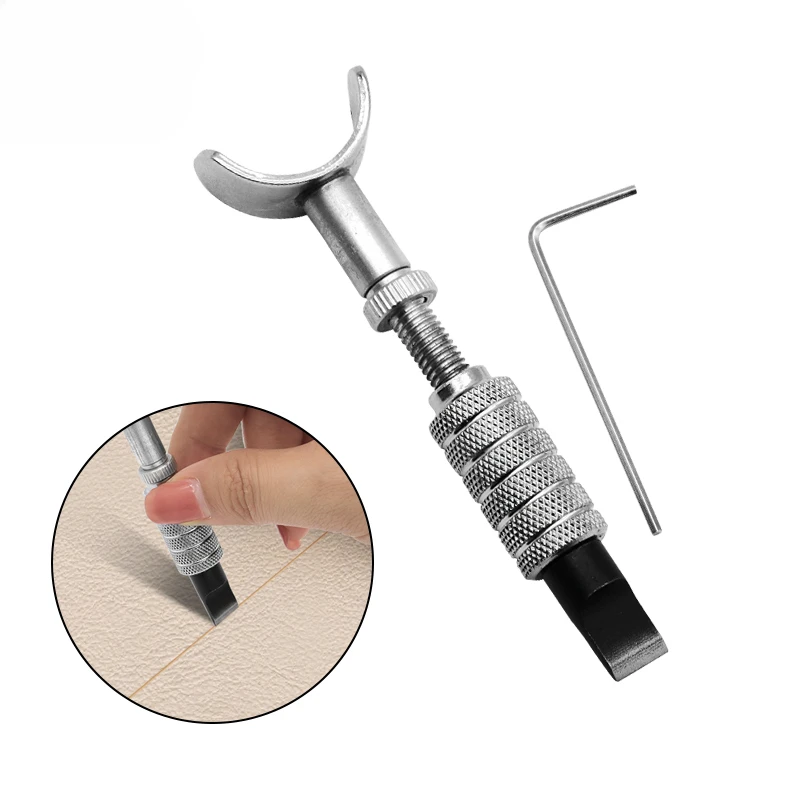 Swivel Knife Tool - ใบมีดหนังสว่านขัดด้วยมือสำหรับแกะสลักแบบหมุนได้ชุดกดสิวหนังงานหนังใบมีดแกะสลักแบบทำมือหมุนได้งานหนัง