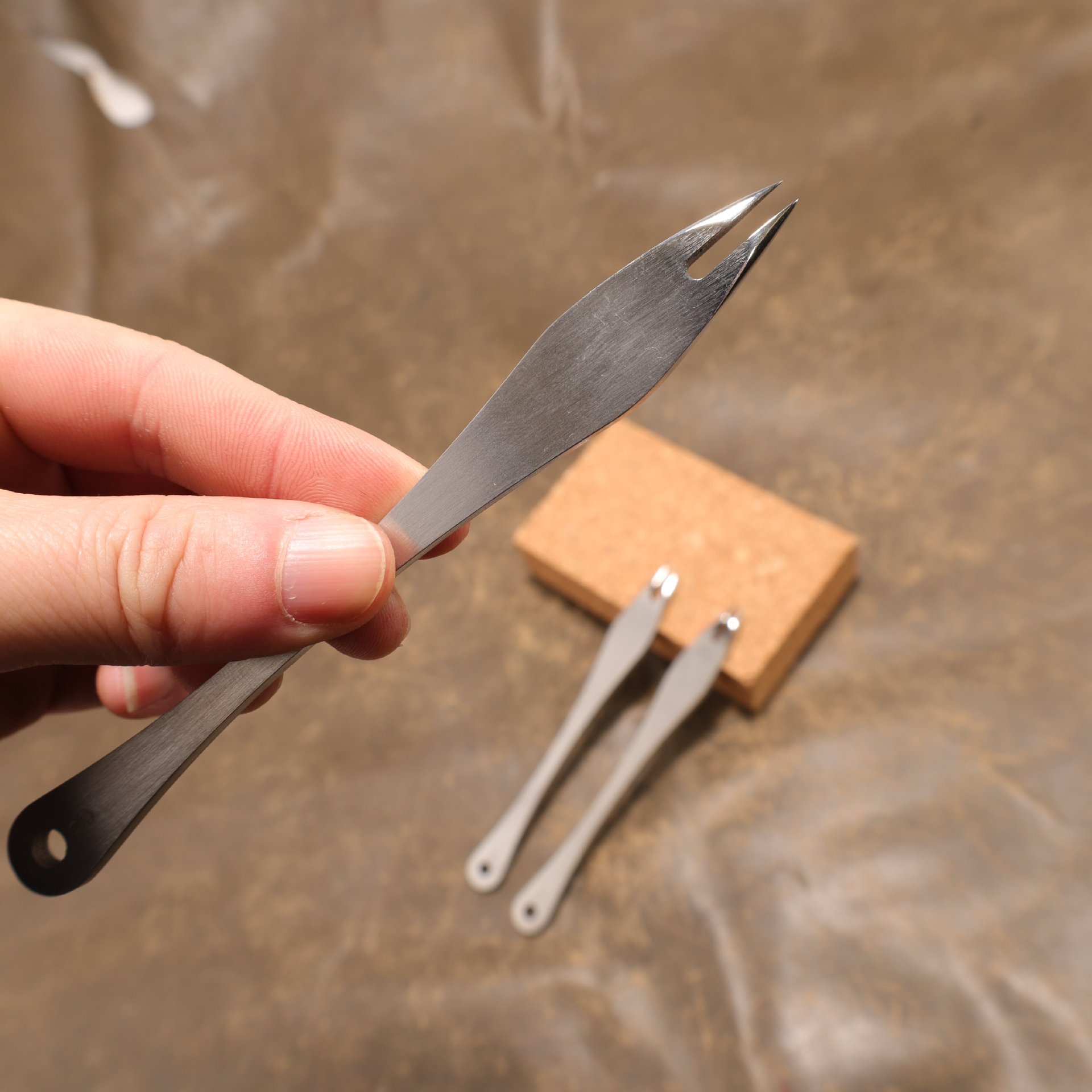 Wing Divider Stitch - เครื่องมือวัดและทำเครื่องหมายแบบปรับได้สำหรับงานหนัง ทำจากสแตนเลส ใช้สำหรับการจัดวางและเย็บงานหนัง DIY
