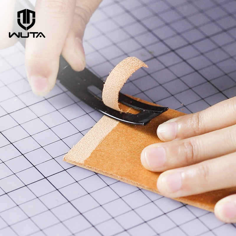 Leatherwork Accessories - มีดตัดหนัง WUTA พร้อมใบมีดคมสำหรับงานตัดแต่งขอบหนัง 3 ชิ้น สำหรับงาน