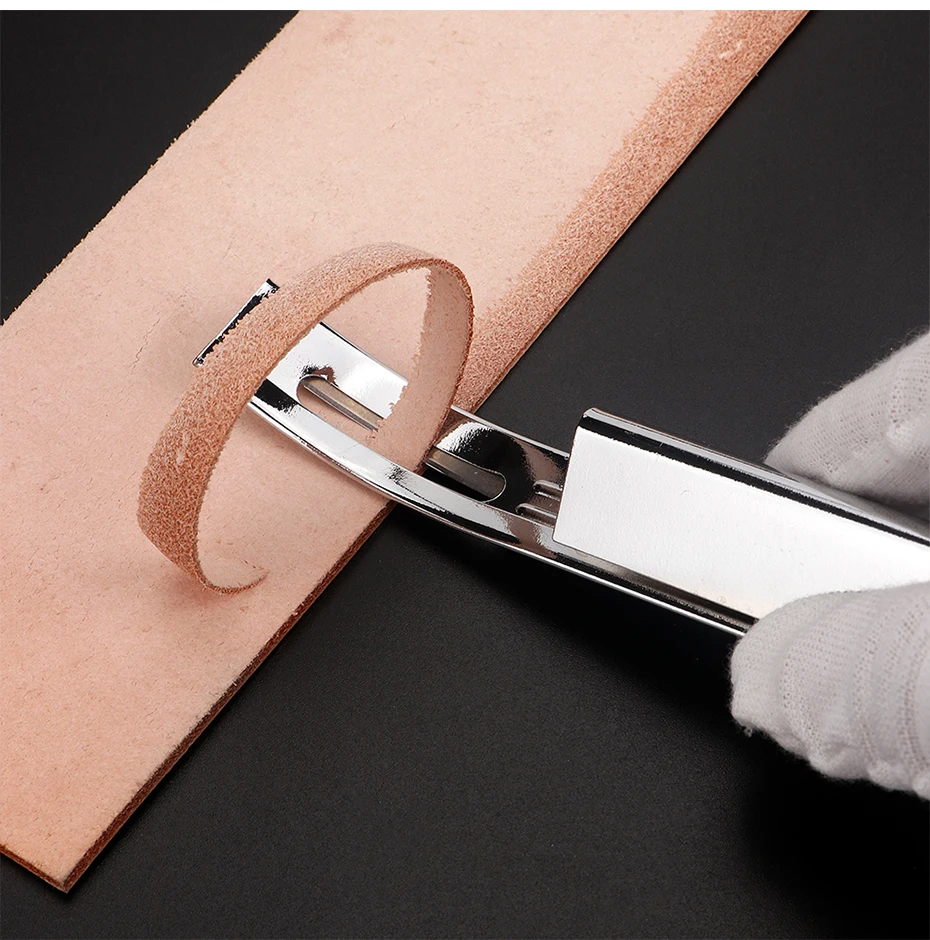 Leatherwork Accessories - ชุดเครื่องมือตัดหนังโลหะ 1 ชุด พร้อมใบมีดตัดหนังสำรอง 3 ชิ้น