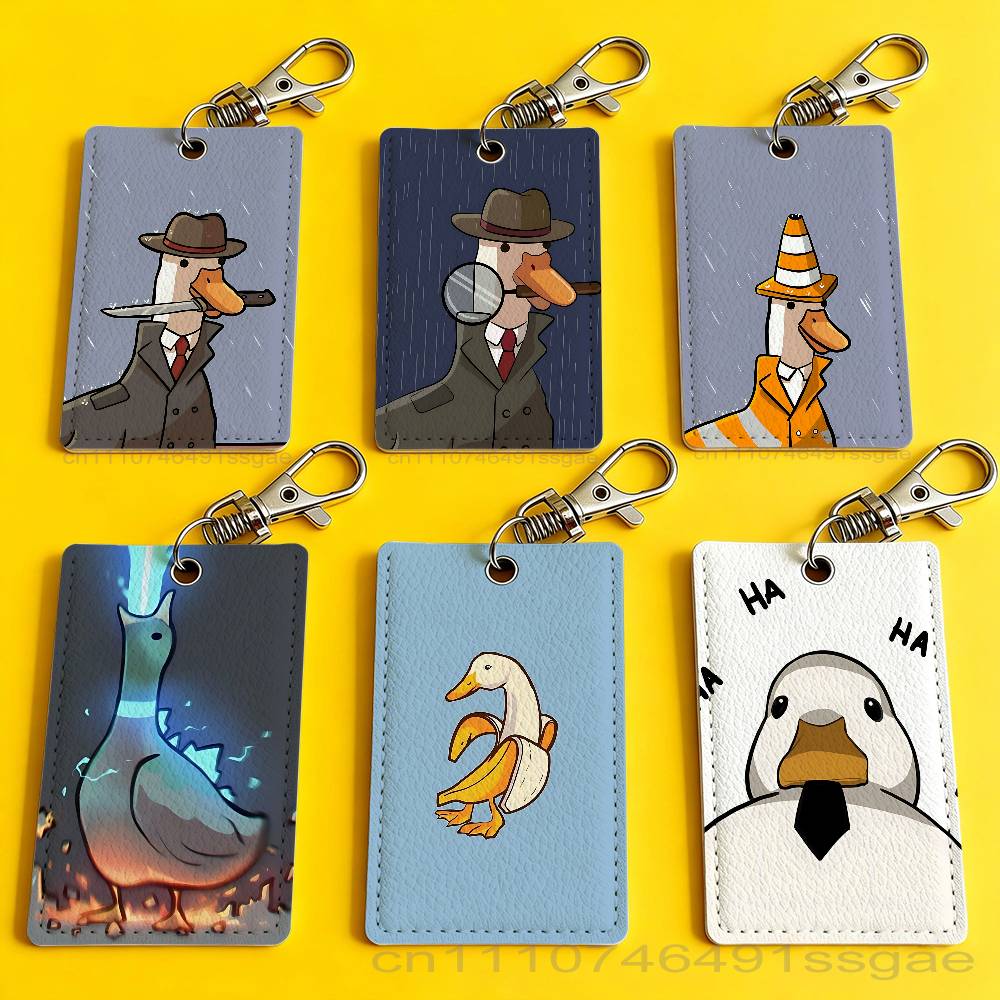 พวงกุญแจการ์ตูนรูปห่านน่ารัก ส - Leather Work บทวิจารณ์และราคา