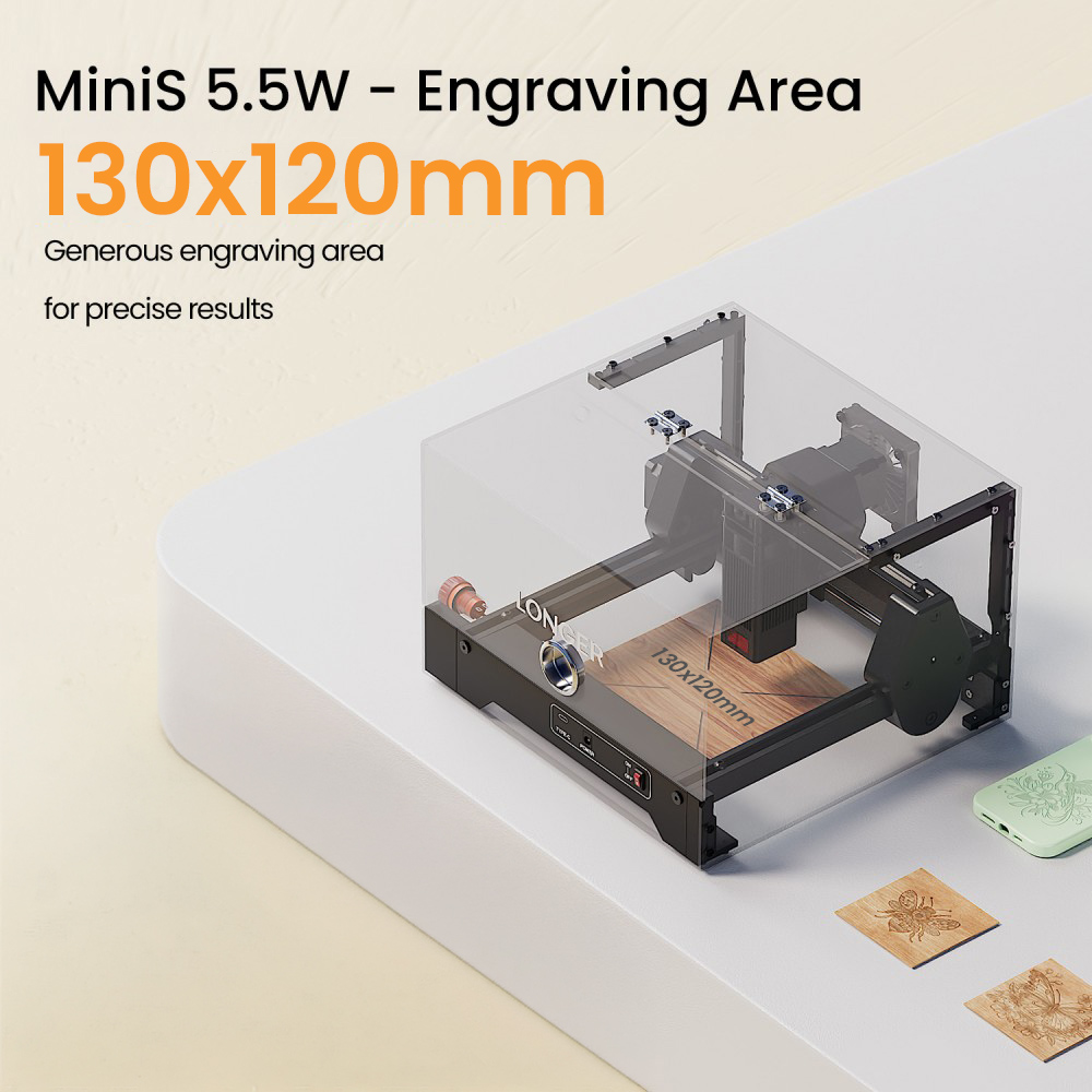 LONGER RAY5 MiniS 5.5W ความแม่ - Leatherwork Classes บทวิจารณ์และราคา