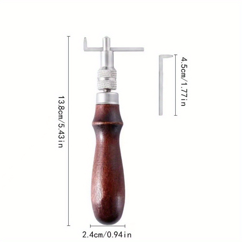 เครื่องมือทำร่องหนังแบบปรับได้ - Leatherwork Accessories บทวิจารณ์และราคา