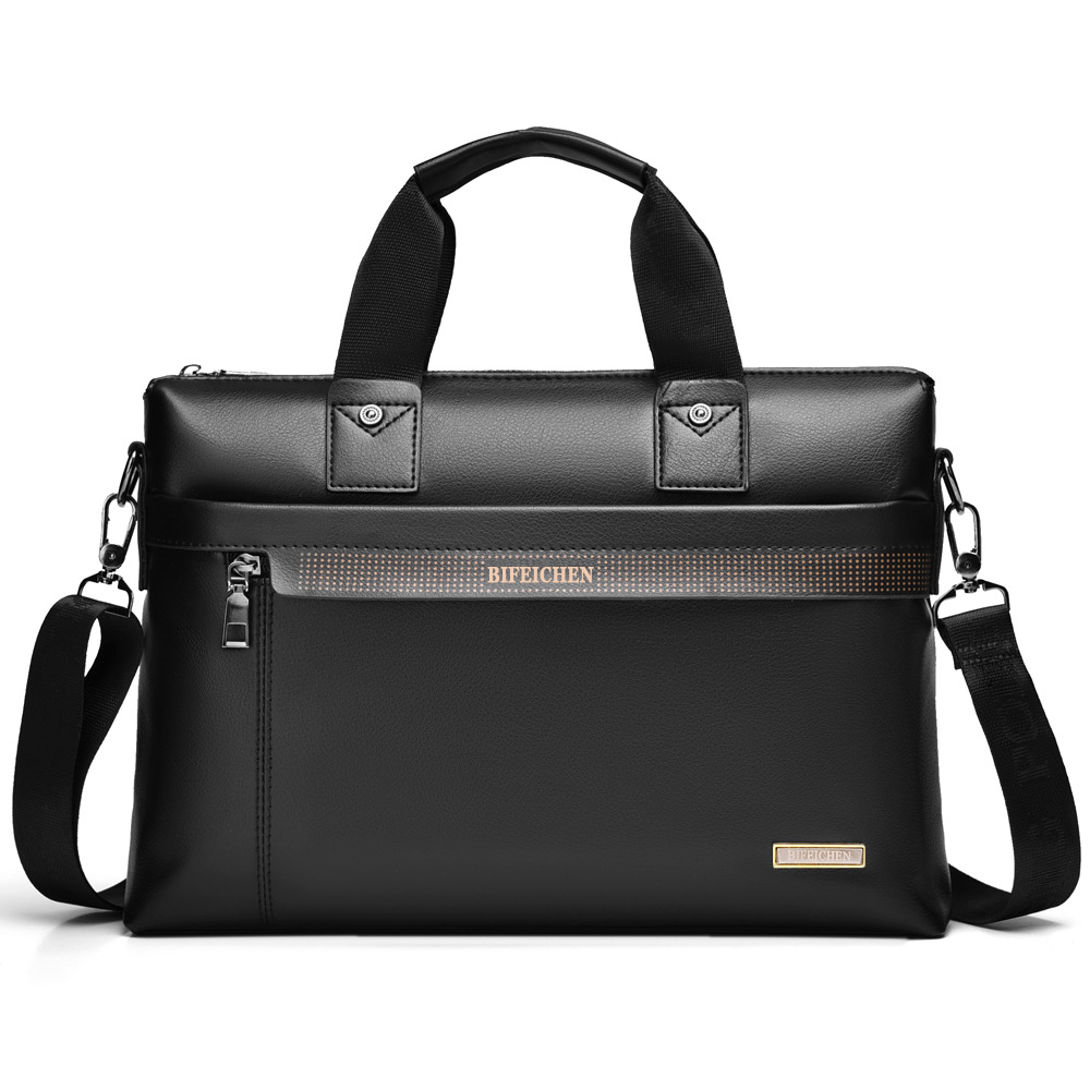 2026 ใหม่กระเป๋าเอกสารผู้ชายคุ - Leather Work Laptop Bag บทวิจารณ์และราคา