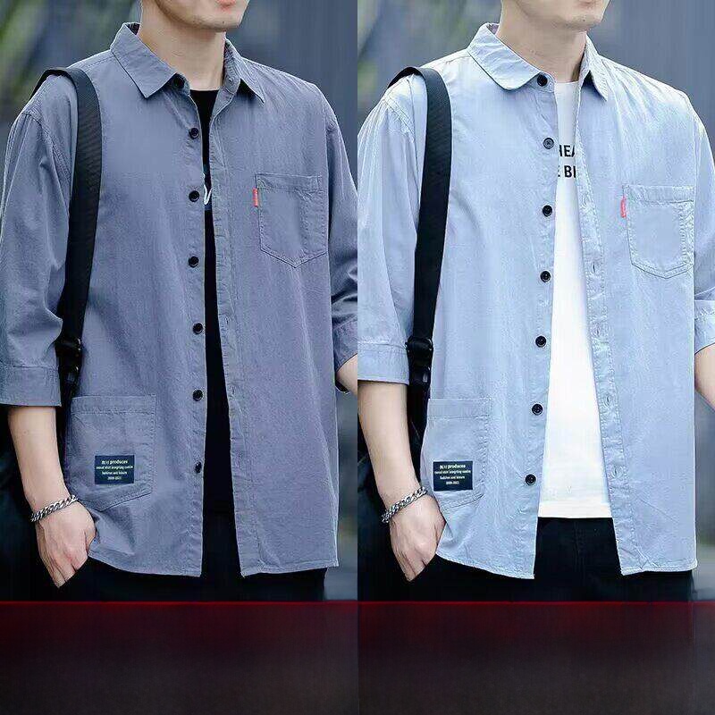 เสื้อเชิ้ตทำงานแขนสั้นผู้ชาย ส - Leatherwork Jobs บทวิจารณ์และราคา