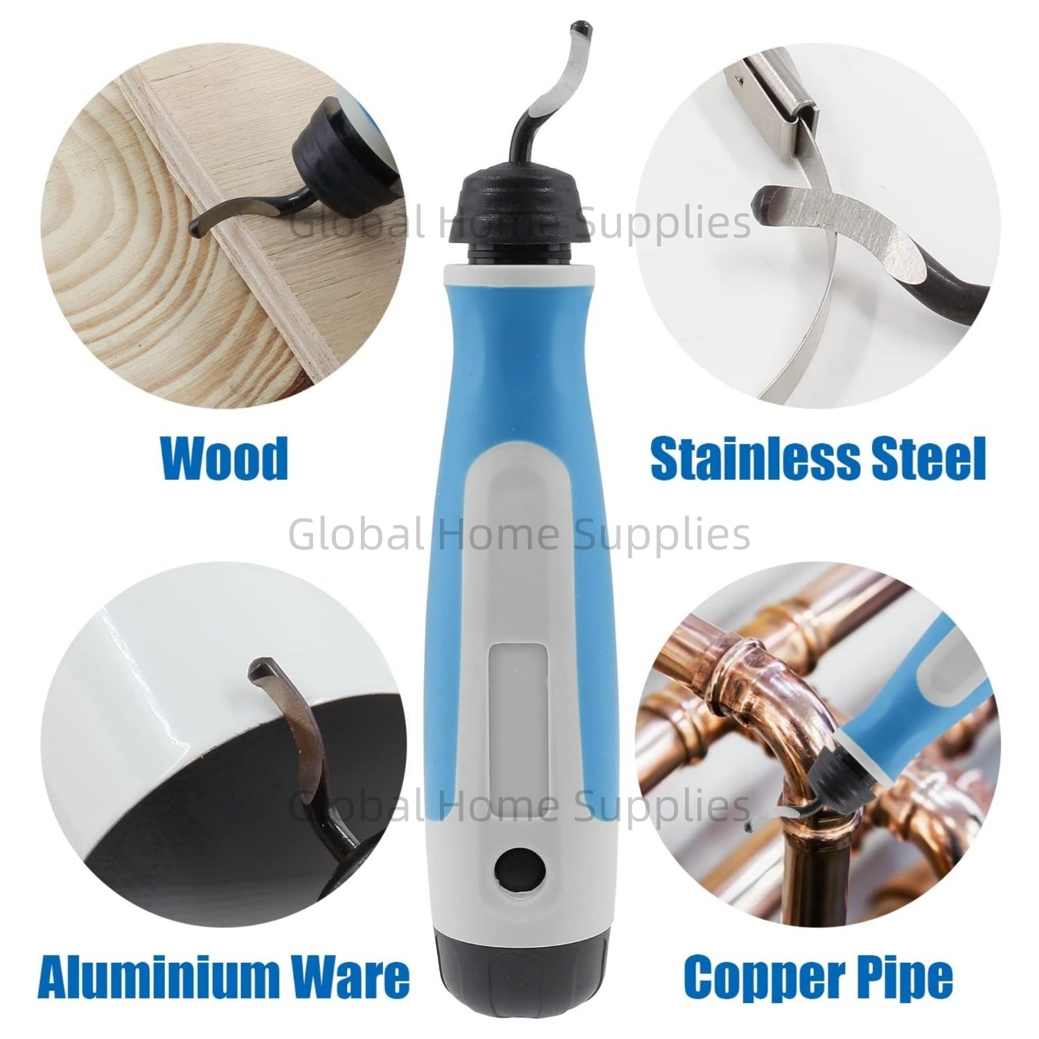 มือขัดชุดเครื่องมือ 4PCS 360 อ - Swivel Knife Tool บทวิจารณ์และราคา