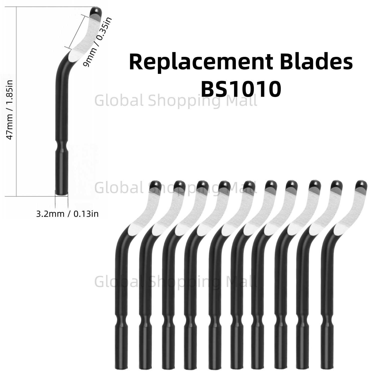 ใบมีดหมุนได้ 360 องศา 10 ชิ้น  - Swivel Knife Tool บทวิจารณ์และราคา
