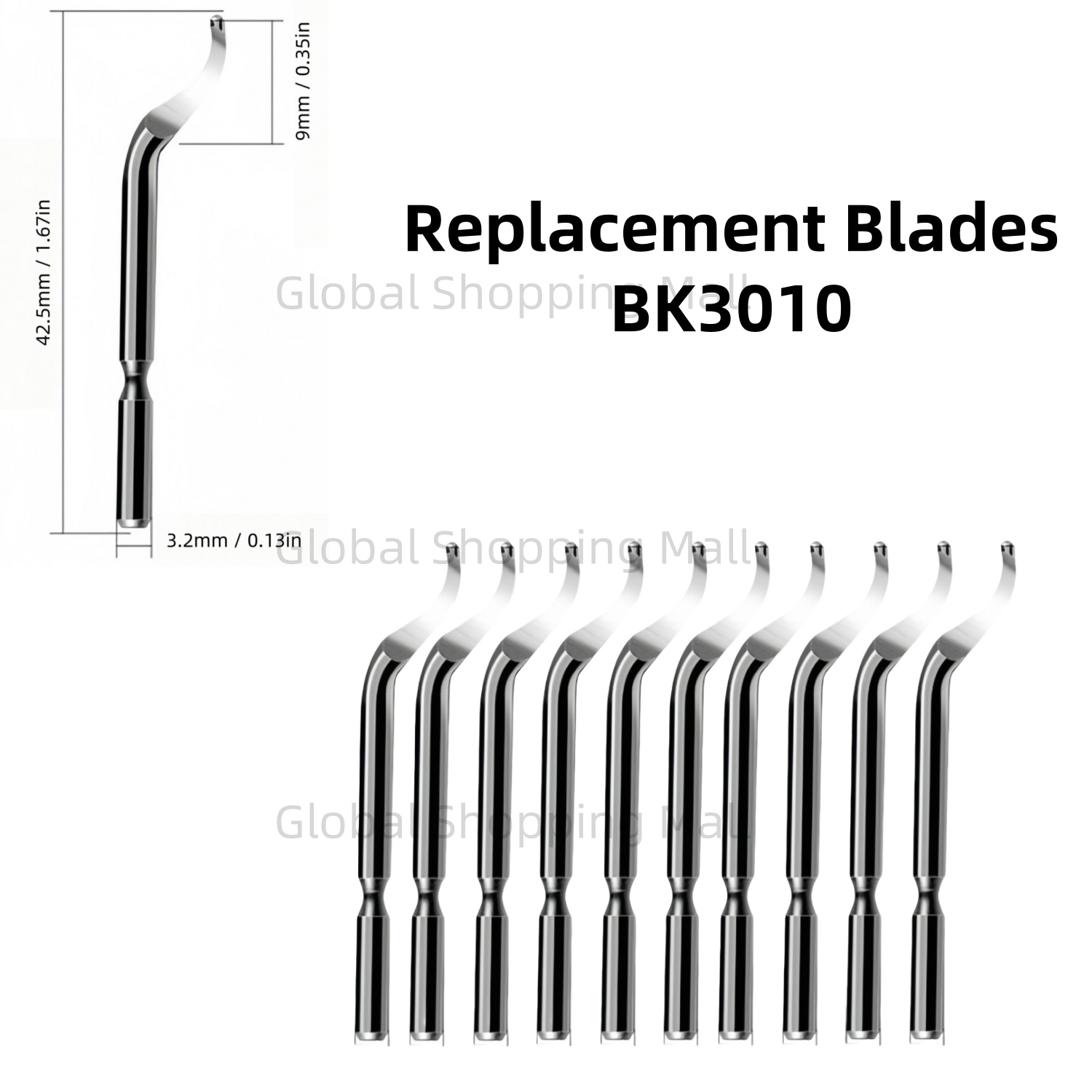 ใบมีดหมุนได้ 360 องศา 10 ชิ้น  - Swivel Knife Tool บทวิจารณ์และราคา
