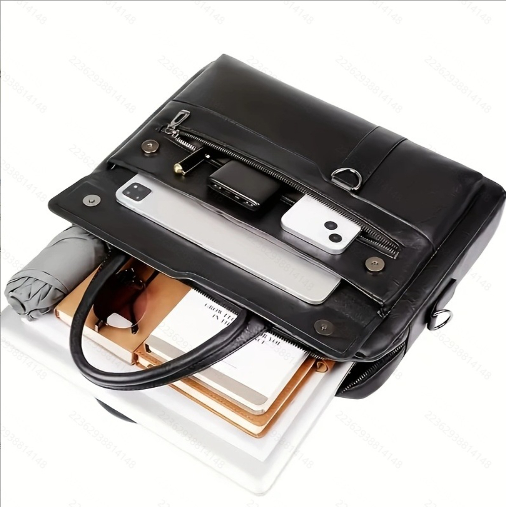 กระเป๋าคาดลำตัวผู้ชาย, กระเป๋า - Leather Work Laptop Bag บทวิจารณ์และราคา