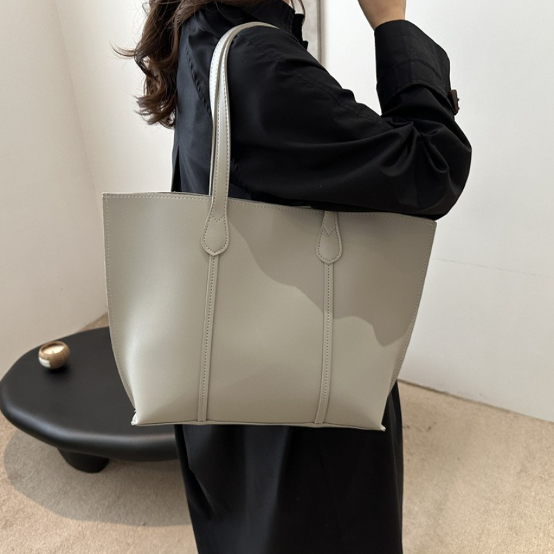 กระเป๋าสะพายไหล่หนังเทียมสไตล์ - Leather Work Laptop Bag บทวิจารณ์และราคา
