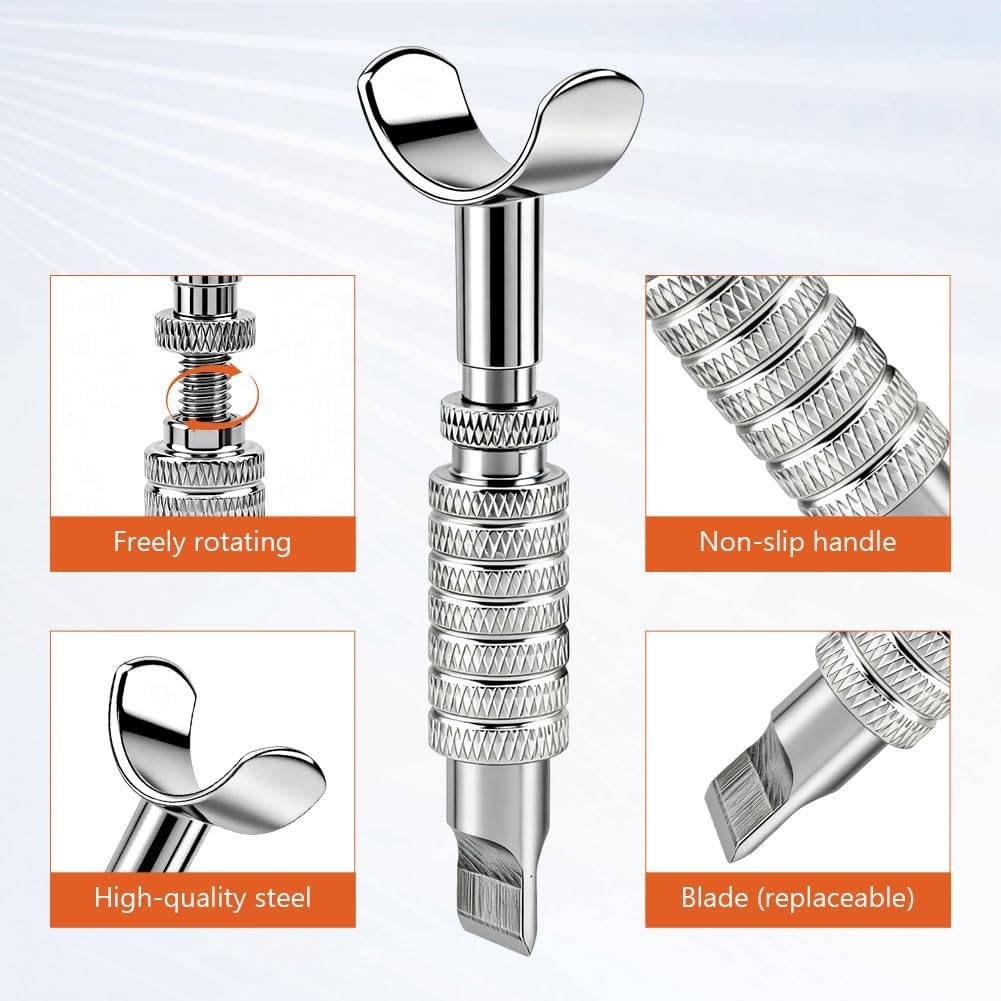 มีดหนังแบบหมุนได้ ปรับได้สำหรั - Swivel Knife Tool บทวิจารณ์และราคา