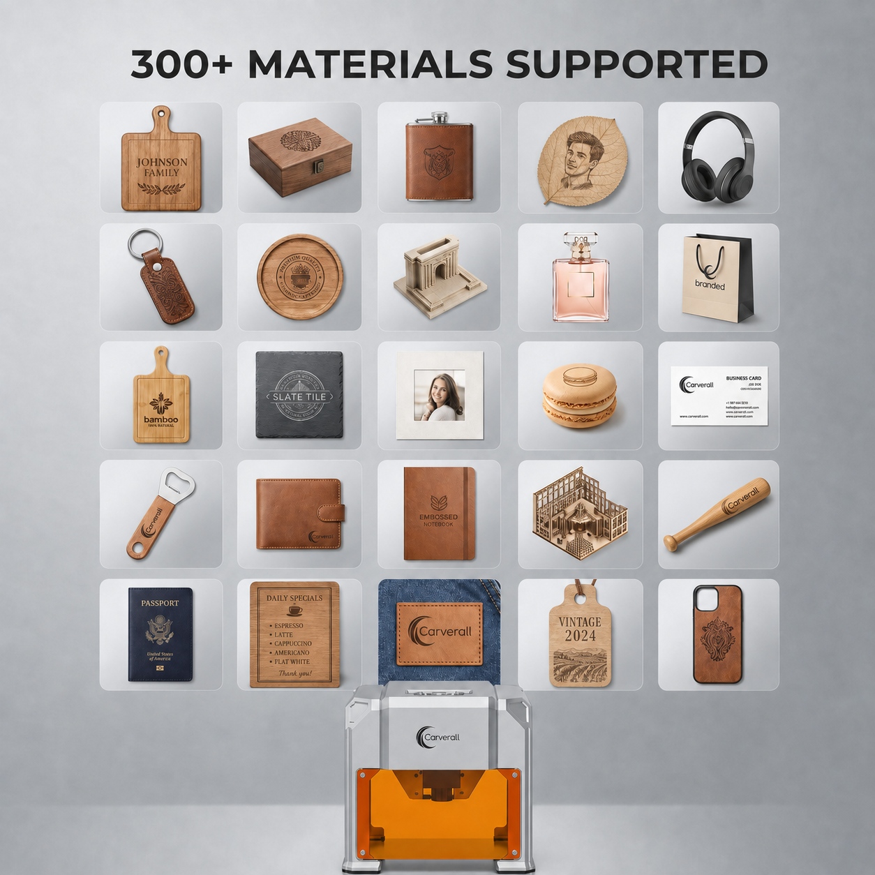 เครื่องแกะสลักเลเซอร์ Carveral - Leatherwork Accessories บทวิจารณ์และราคา
