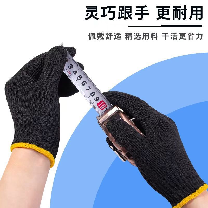 ถุงมือป้องกันแรงงานแบบหนา กันน - Leatherwork Jobs บทวิจารณ์และราคา