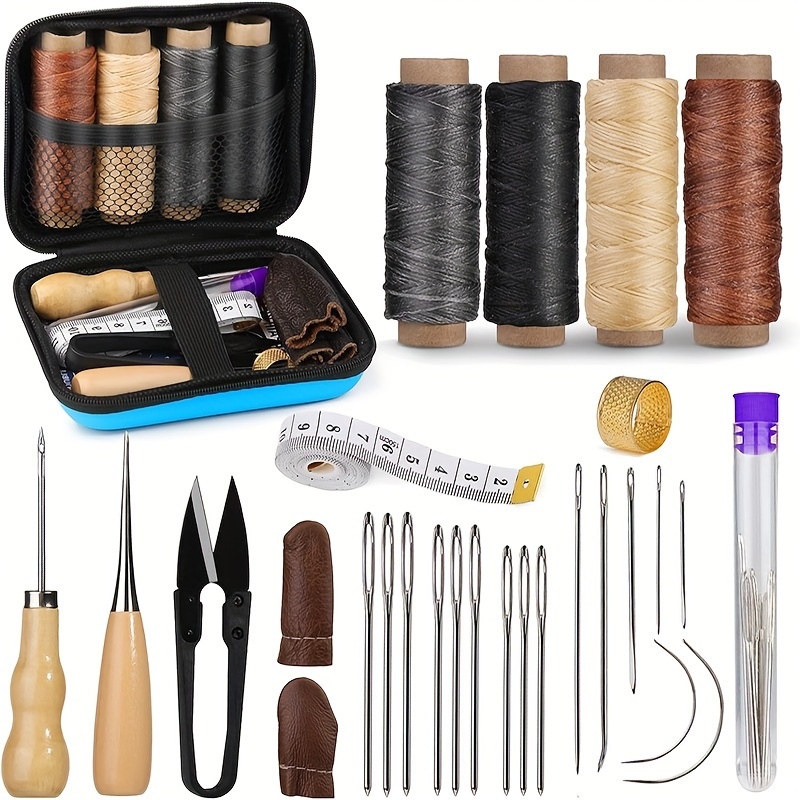 [ชุดทํางานหนัง] ชุดเย็บผ้าหนัง - Leatherwork Repairs บทวิจารณ์และราคา
