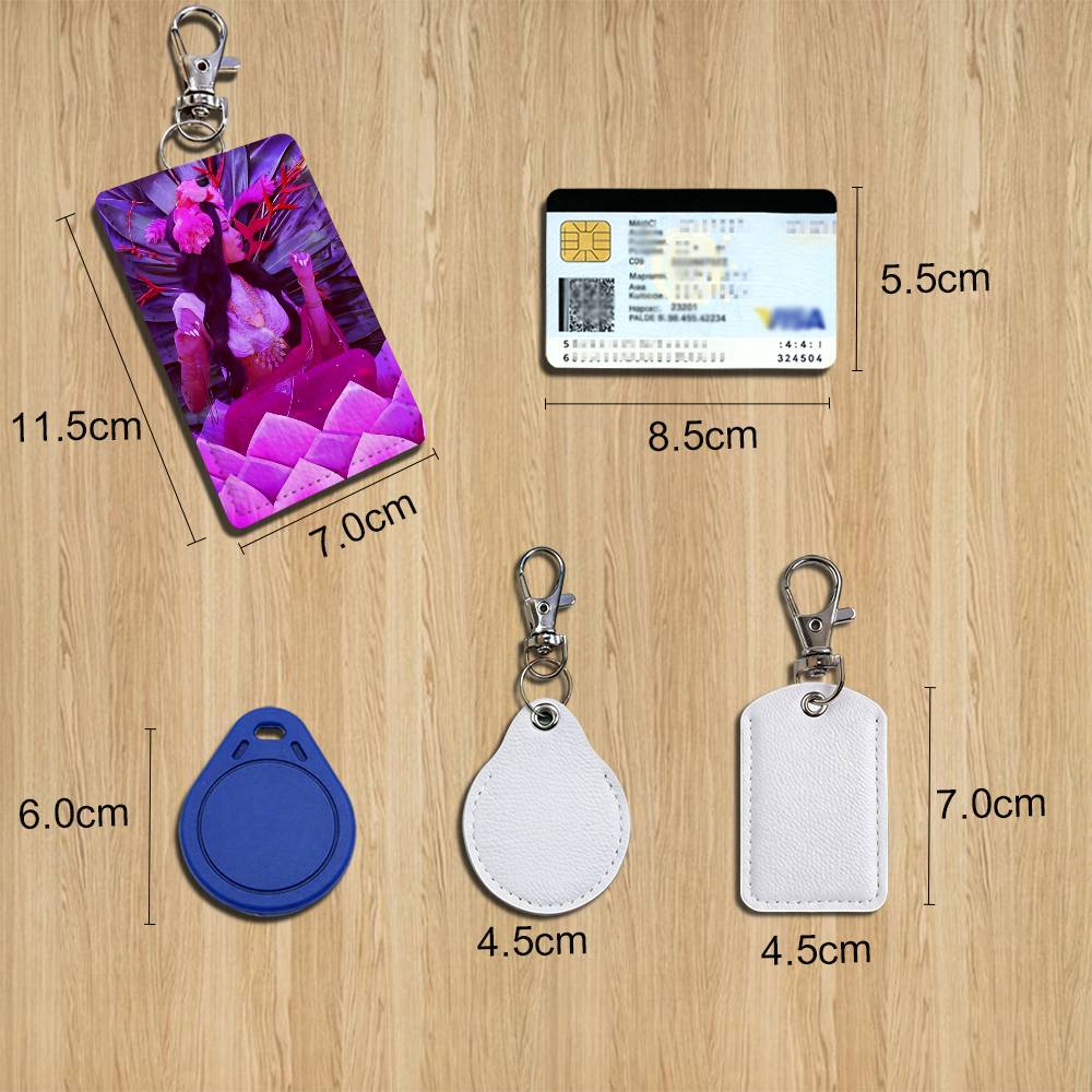 ที่ใส่บัตรรูป Doja Cat สีแดงสุ - Leather Work บทวิจารณ์และราคา