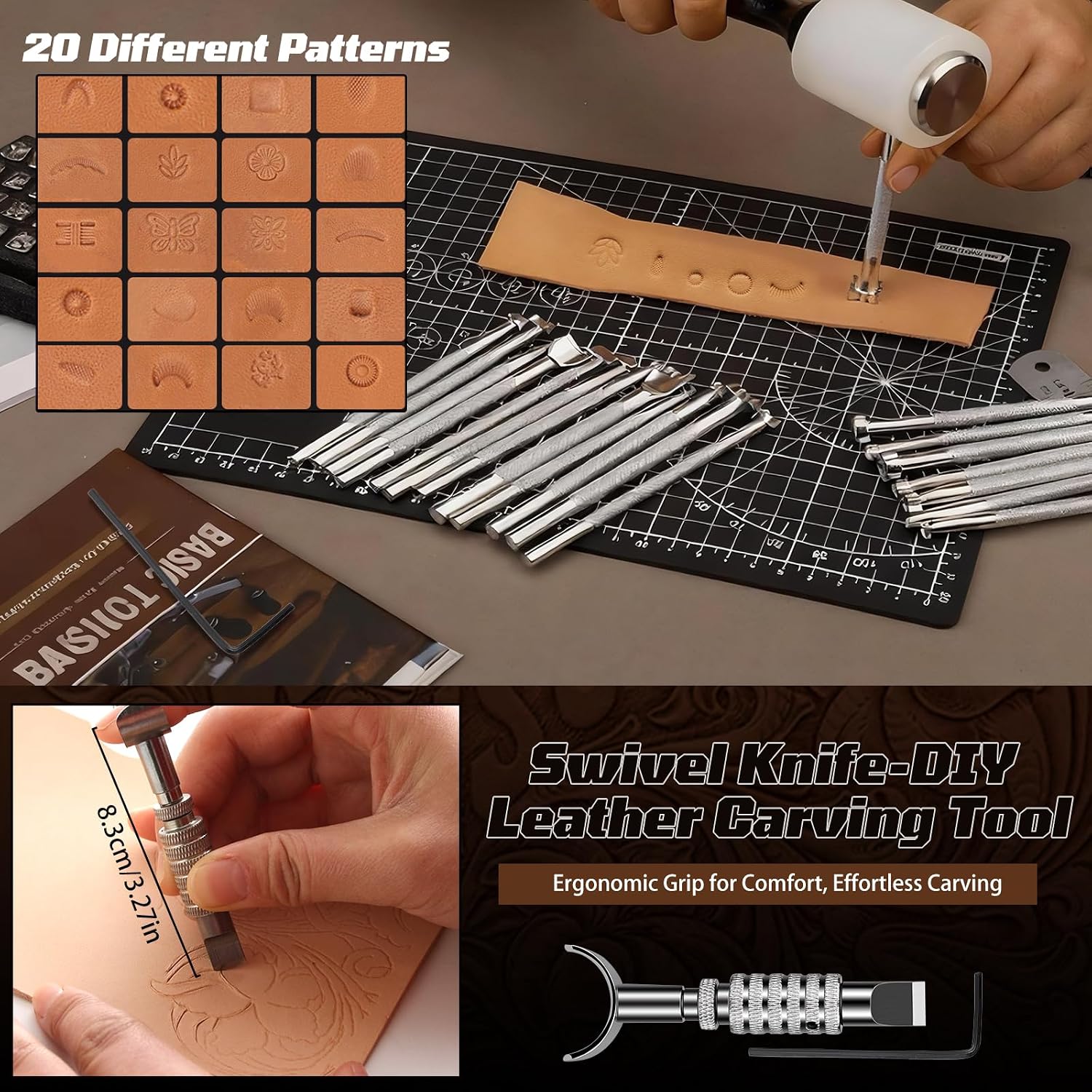 ชุดอุปกรณ์งานหนัง, เครื่องมือท - Leather Work บทวิจารณ์และราคา