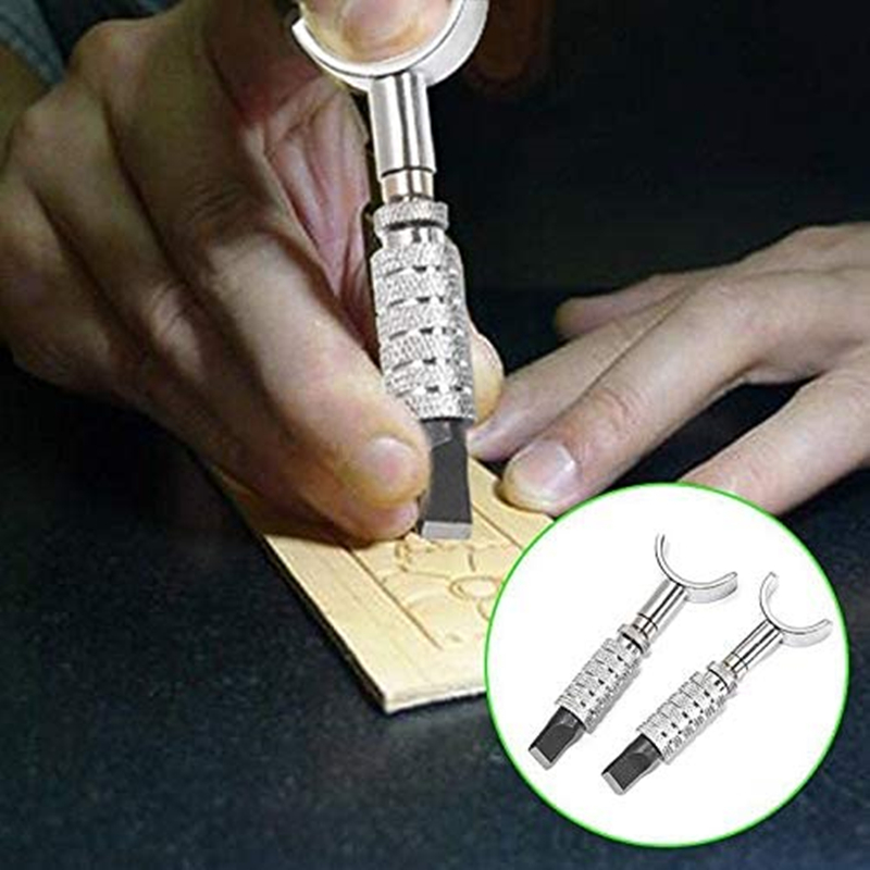 หนังหมุนNickingมีดแกะสลักมีดโร - Swivel Knife Tool บทวิจารณ์และราคา