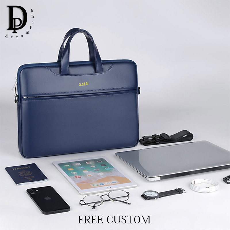 กระเป๋าเอกสารธุรกิจสำหรับผู้ชา - Leather Work Laptop Bag บทวิจารณ์และราคา