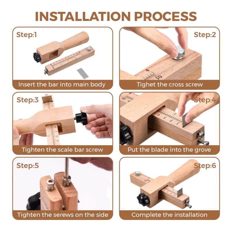 เครื่องตัดสายหนังแบบปรับได้ใหม - Leatherwork Accessories บทวิจารณ์และราคา