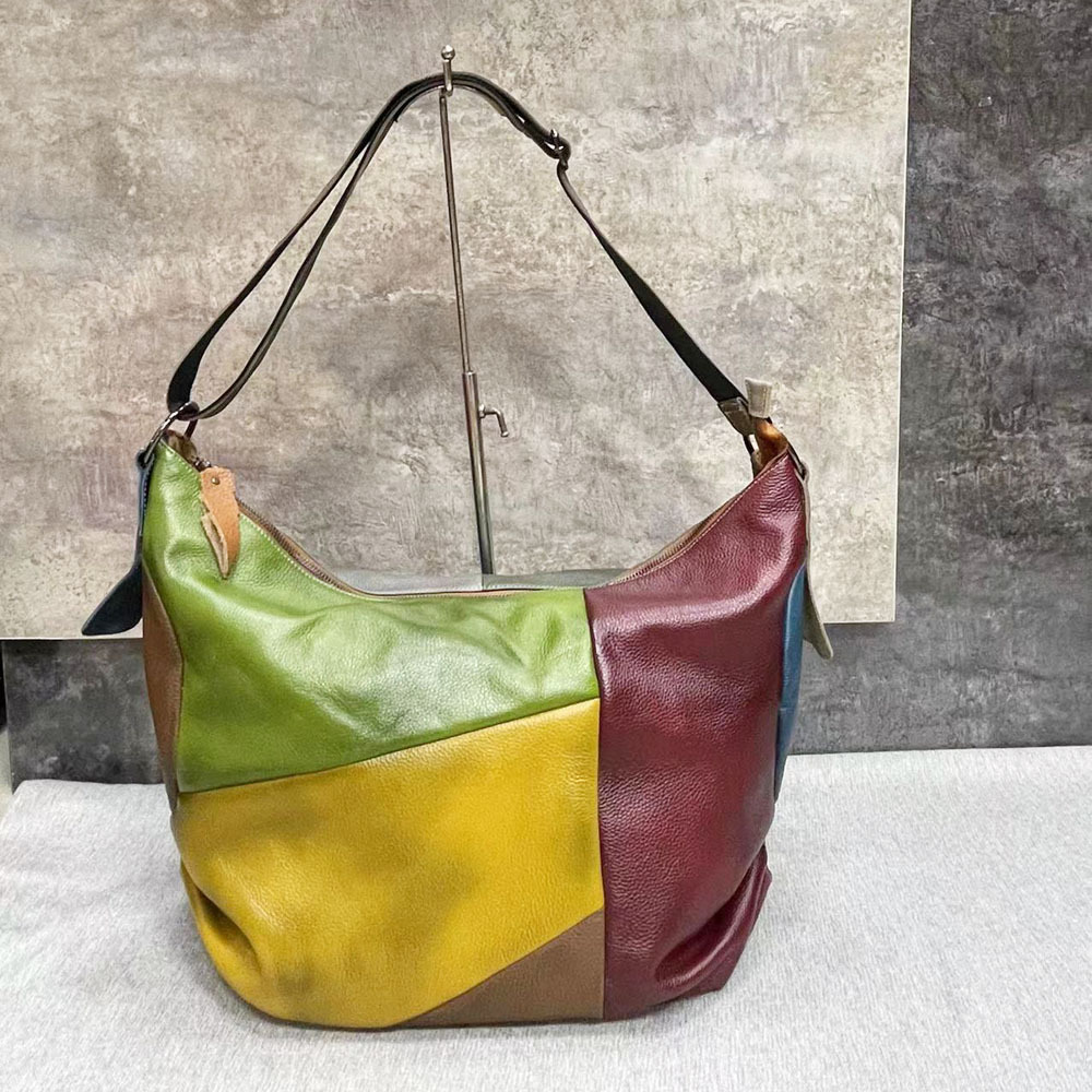 ขนาดใหญ่หญิงของแท้หนัง Patchwo - Leather Work Laptop Bag บทวิจารณ์และราคา
